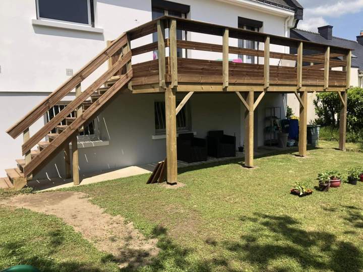 Aménagement intégré bois Saint Nazaire