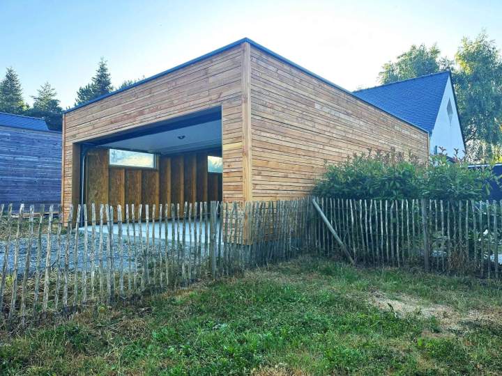 Garages durables en ossature bois