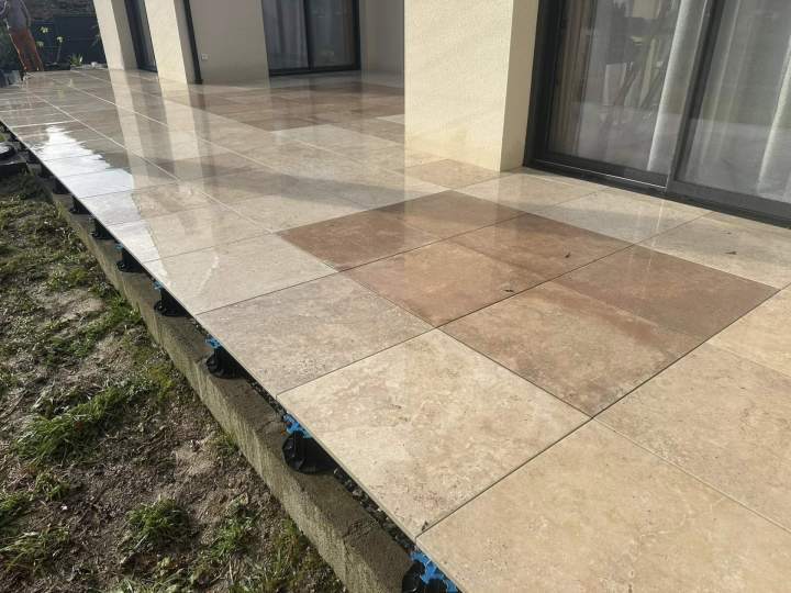 Terrasse sur pilotis Saint Nazaire